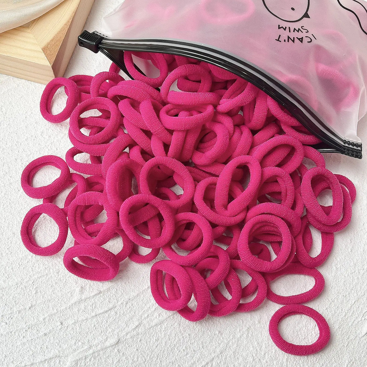 20/50pcs Kids Elastic Hair Bands Girls Sweets Scrunchie Rubber Band for Children Hair Ties Clips Headband Baby Hair Accessori