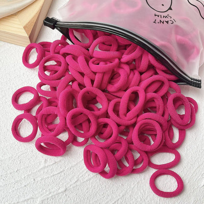 20/50pcs Kids Elastic Hair Bands Girls Sweets Scrunchie Rubber Band for Children Hair Ties Clips Headband Baby Hair Accessori