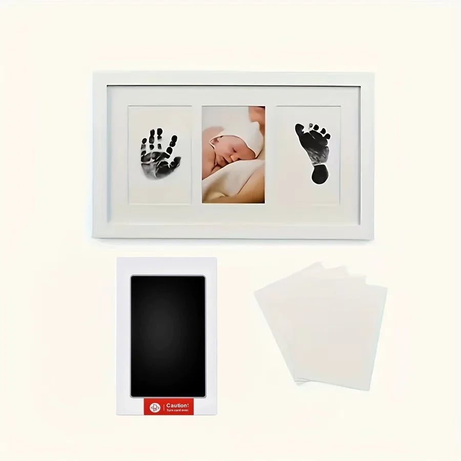 1 Set Baby Handprint Footprints Ink Pads Safe Non-toxic No-Touch Skin Inkless Inkpad Kits Pet Cat Dog Paw Prints Souvenirs Gi