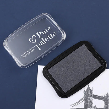 12 Colors Large Size Vintage Inkpad for Stamp DIY Crafts Scrapbooking Ink Pads Rubber Wooden Stamps Paper Inkpads Paper Decor
