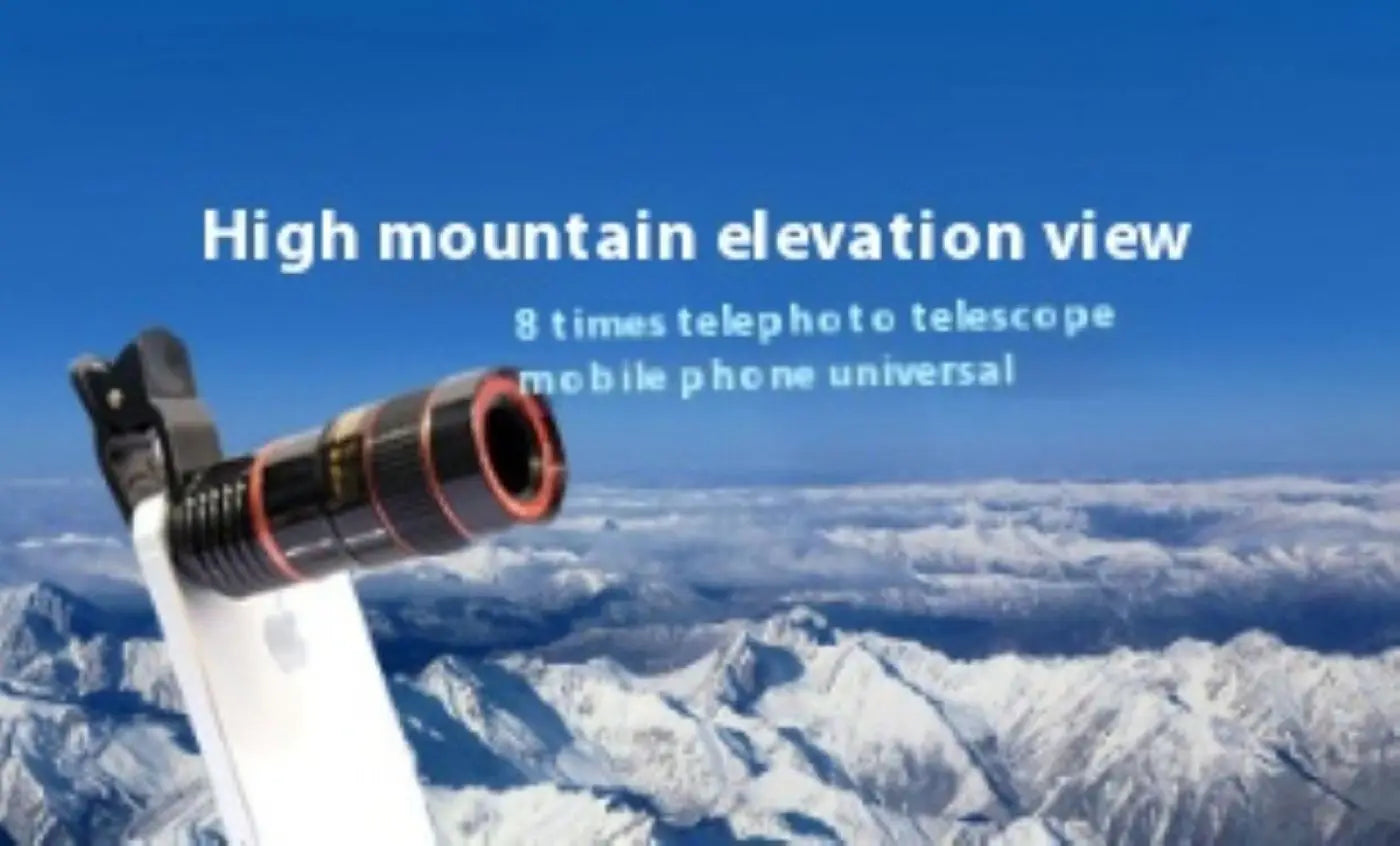 Telephoto Phone Lens Camera Universal Zoom Lens High Definition Focusing Effect Photography Large Light Transmission High Col