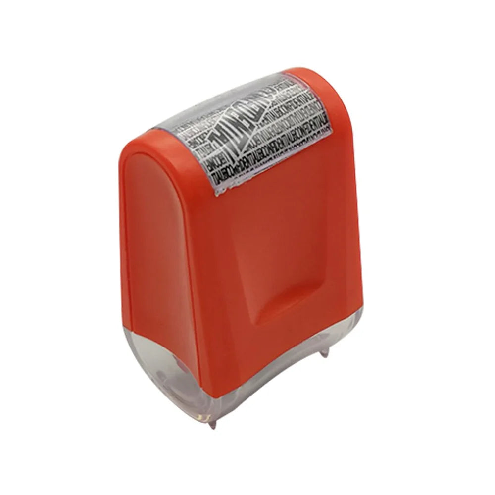 2Pcs Stamp Roller Anti-Theft Protection ID Seal Smear Privacy Confidential Data Guard Information Data Identity Address Block