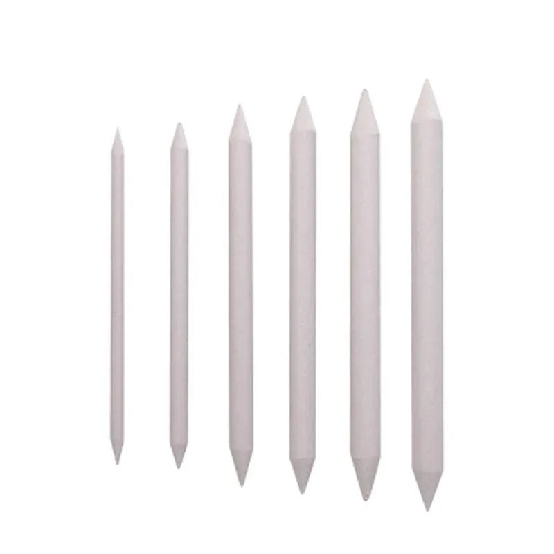 3/6PCS Sets Profession Sketch Paper Eraser Pens Blending Stump Art Sketches with Eraser Pens for Painting and Smearing Pen - 