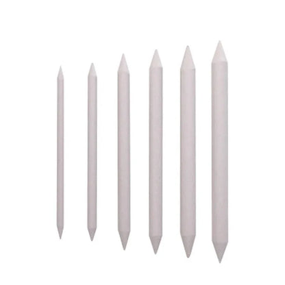 3/6PCS Sets Profession Sketch Paper Eraser Pens Blending Stump Art Sketches with Eraser Pens for Painting and Smearing Pen - 
