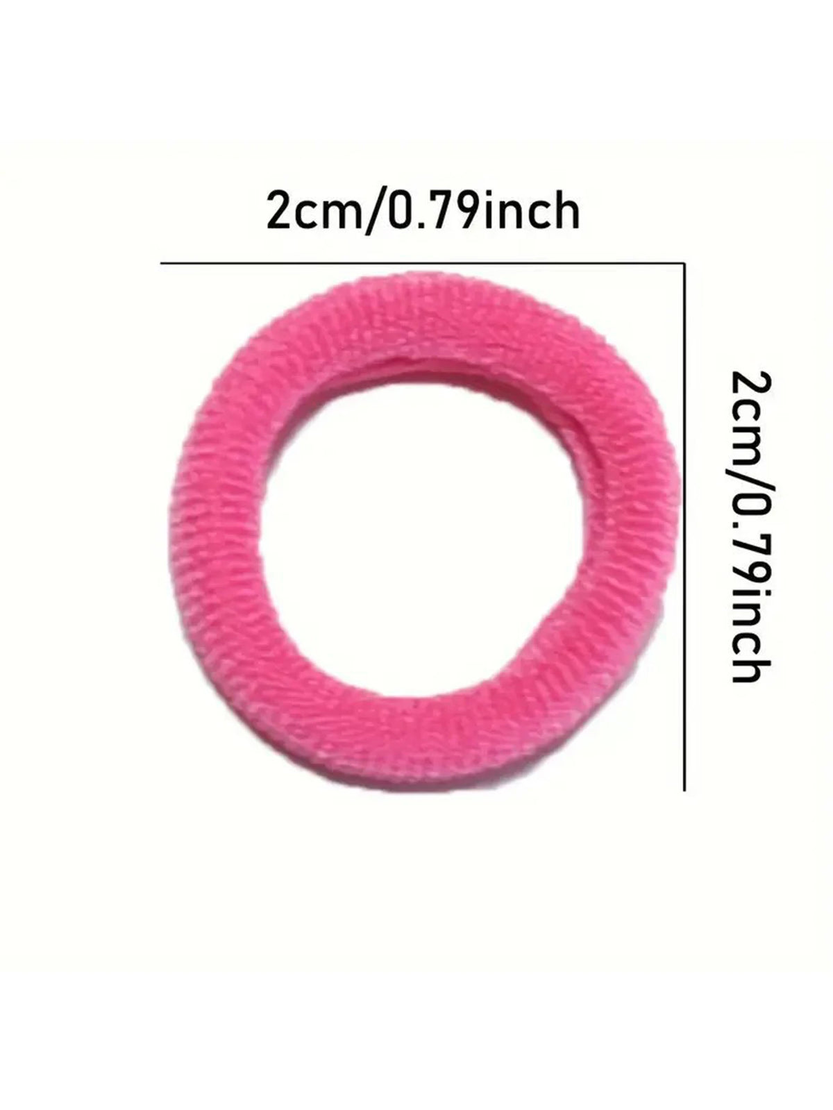 200-1000pcs Women Girls Colorful Nylon Elastic Hair Bands Ponytail Hold Small Hair Tie Rubber Bands Scrunchie Hair Accessorie