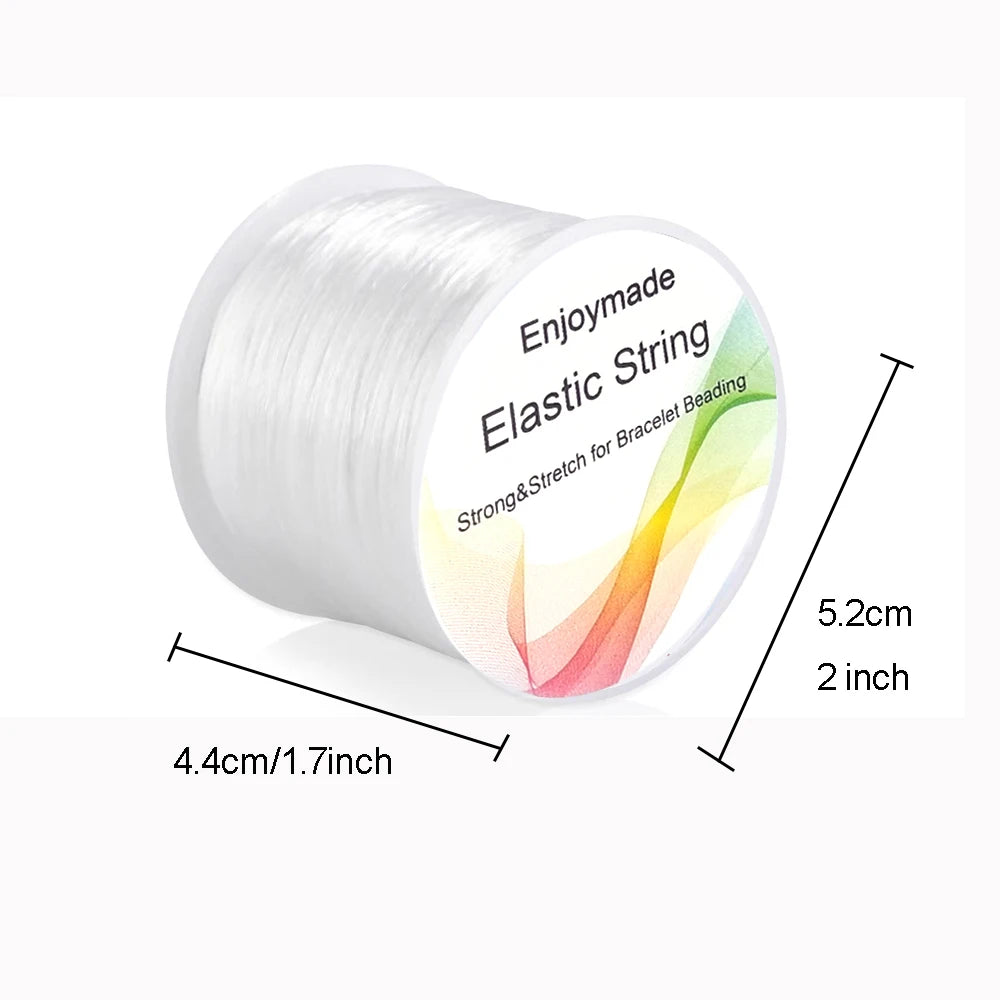 Elastic Bracelet String Cord Stretch Beads For Jewelry Making And Bracelet Necklace Making