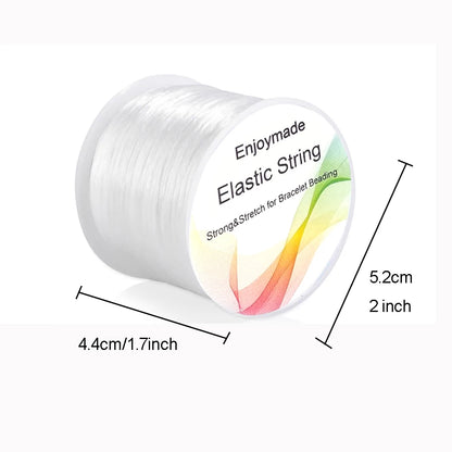 Elastic Bracelet String Cord Stretch Beads For Jewelry Making And Bracelet Necklace Making