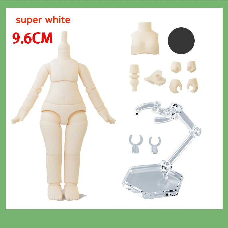 Original YMY 2nd Generation Body Doll Spherical Removeable Joint Body Doll For Penny, GSC, Molly, Obitsu 11, NendoroidS Head 
