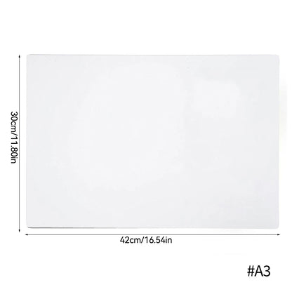 A4/A3 Magnetic Whiteboard Dry Erase White Board Markers Office Home Erasable Flexible Refrigerator Magnet Memo Message Board 