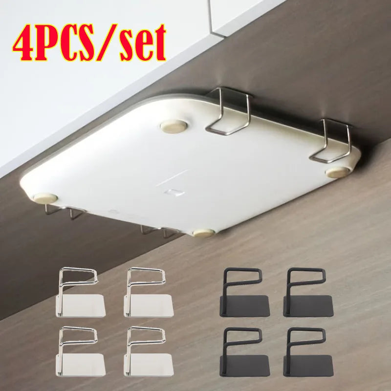 New Wall Mounted Weight Scale Storage Rack Universal Bracket Traceless Paste Space Saving Design Suitable For Home And Bathro