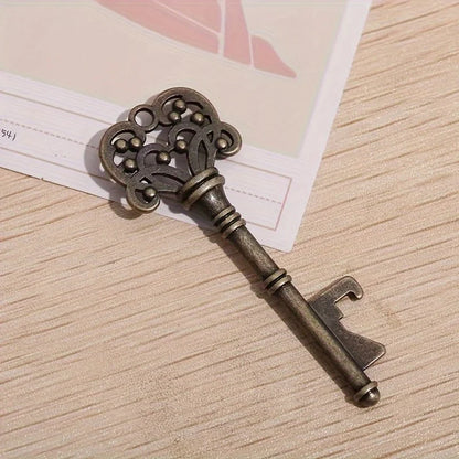 1pc, Bottle Opener, Vintage Crown Key Shape Bottle Opener,Suitable For Bar Or Household,Barware Tool,Wedding Gift,Kitchen Gad