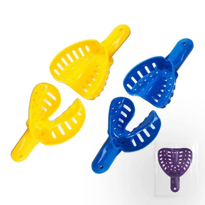Disposable Dental Specialized Tools Dental Trays For Impressionsdental Trays Daily Care Rounded Edges For Cleaning Dental Too