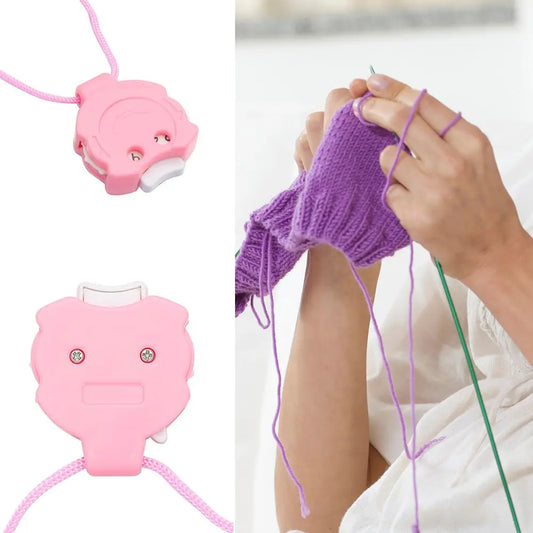 Sewing Tools, Compact Row Counter Tool, Knitting Accessories Kit, Crochet Stitch Tracker, Quilting Supplies for Yarn Projects
