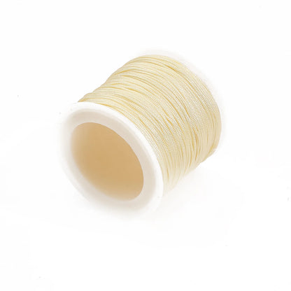 40m/lot 0.8mm Cotton Knotting Macrame Cord Nylon Thread String DIY Beading Braided Bracelet Jewelry Making - 25