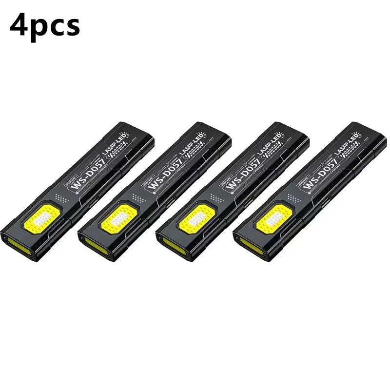 Security Flashing Work Light Warning Light Strong Light Mini Portable Outdoor Maintenance Emergency EDC Flashlight Knife Cap 