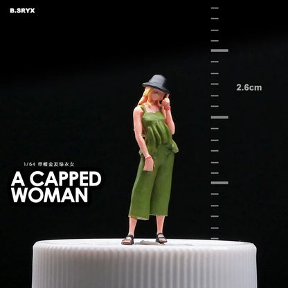 Resin Diorama 1:64 Scale Miniature Figures Garage Scenes Minifigures Model Kit DIY Craft Toys Anime Figure Collectib