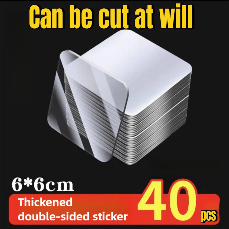Double Sided Adhesive Tape Nano Reusable Super Strong Transparent Wall Stickers WaterProof Widely Used Wall Mount Sticker - 6