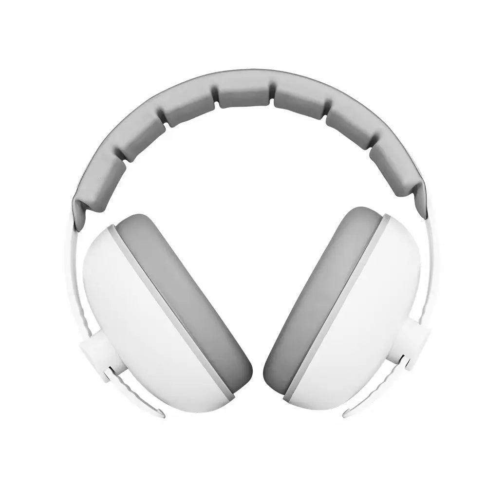1pc Baby Ear Protection Anti-Noise Earmuffs Headphones for Sleep & Travel Ear Protection with Stretchable Design - WHITE