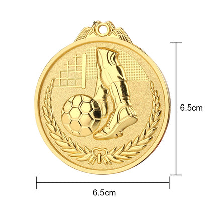 Gold Silver Bronze Medals School Sports Football Volleyball Competition Games Prize Trophy Commemorative Medal soccer trophie