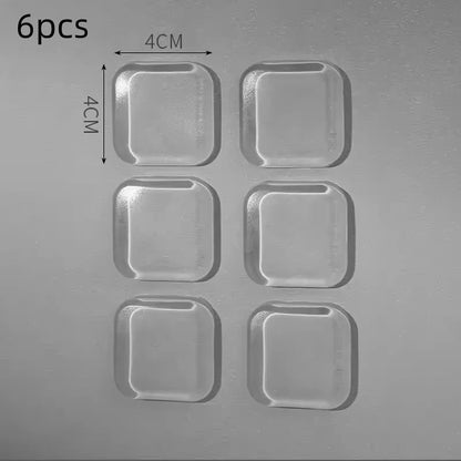 Door Knob Wall Shield Clear Soft Rubber Door Stopper Door Handle Bumper Wall Protector Mute Stickers Muffler Pad Protective P
