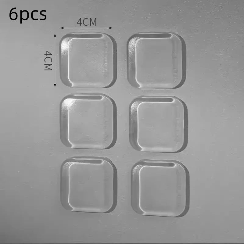 Door Knob Wall Shield Clear Soft Rubber Door Stopper Door Handle Bumper Wall Protector Mute Stickers Muffler Pad Protective P