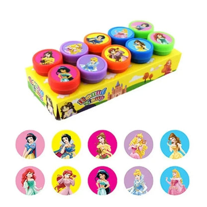 Princess Stamp Princess Party Favor Seal for Kids Girls Birthday Party Decoration Giveaway Souvenir Gift Party Supplies