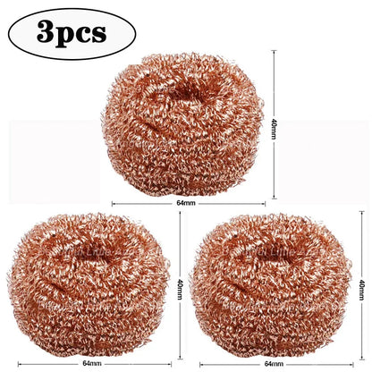 Desoldering Cleaning Ball Soldering Iron Mesh Filter Cleaning Nozzle Tip Copper Wire Cleaner Ball Metal Dross Box Clean Ball 
