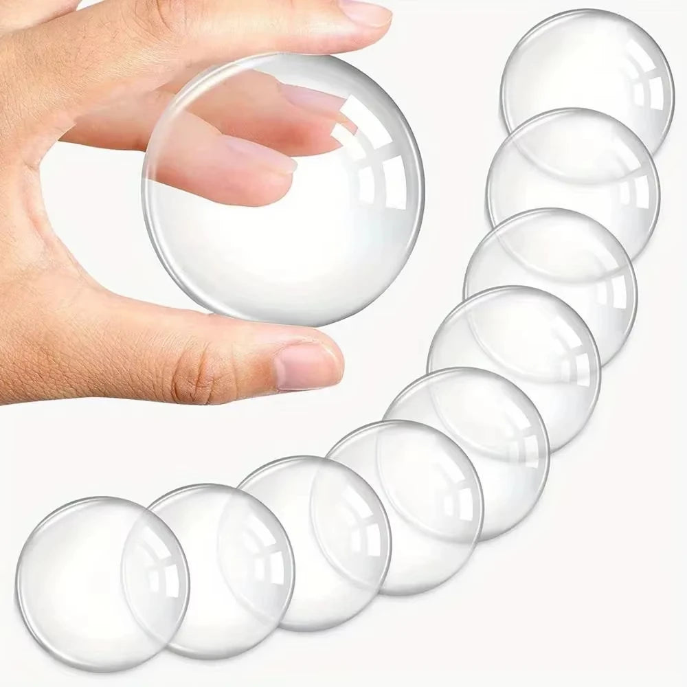 Door Knob Wall Shield Clear Soft Rubber Door Stopper Door Handle Bumper Wall Protector Mute Stickers Muffler Pad Protective P