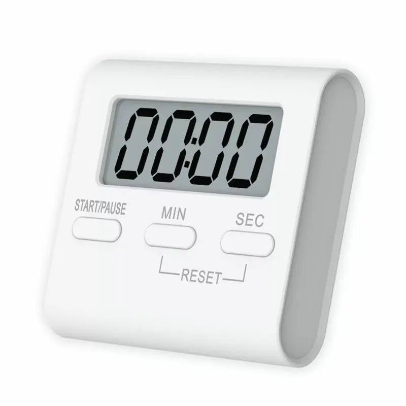 Digital Kitchen Timer Cooking Timer LCD Digital Manual Countdown Timer Mechanical Digital Kitchen Timer Magnetic Kitchen Gadg