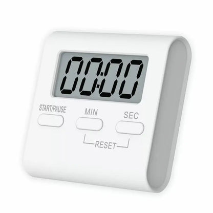 Digital Kitchen Timer Cooking Timer LCD Digital Manual Countdown Timer Mechanical Digital Kitchen Timer Magnetic Kitchen Gadg