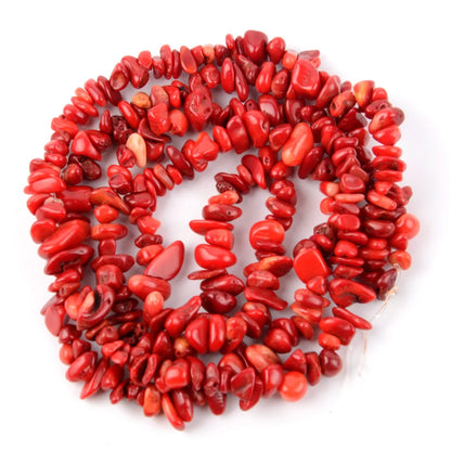 Natural Stone Chips Beads 3-5-8-12mm Irregular Gravel Beads For Jewelry Making Freeform Beads Diy Necklace Bracelet 15'' - Re