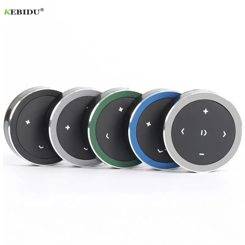Mini Wireless Bluetooth-compatible Media Button Remote Controller Car