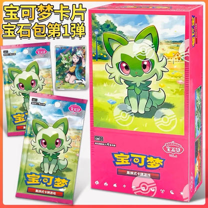 In Stock 100% Original Genuine PokéM0n Trading Ptcg Card Collected Gem Bag Series Collect Battle Cards Birthday Gifts