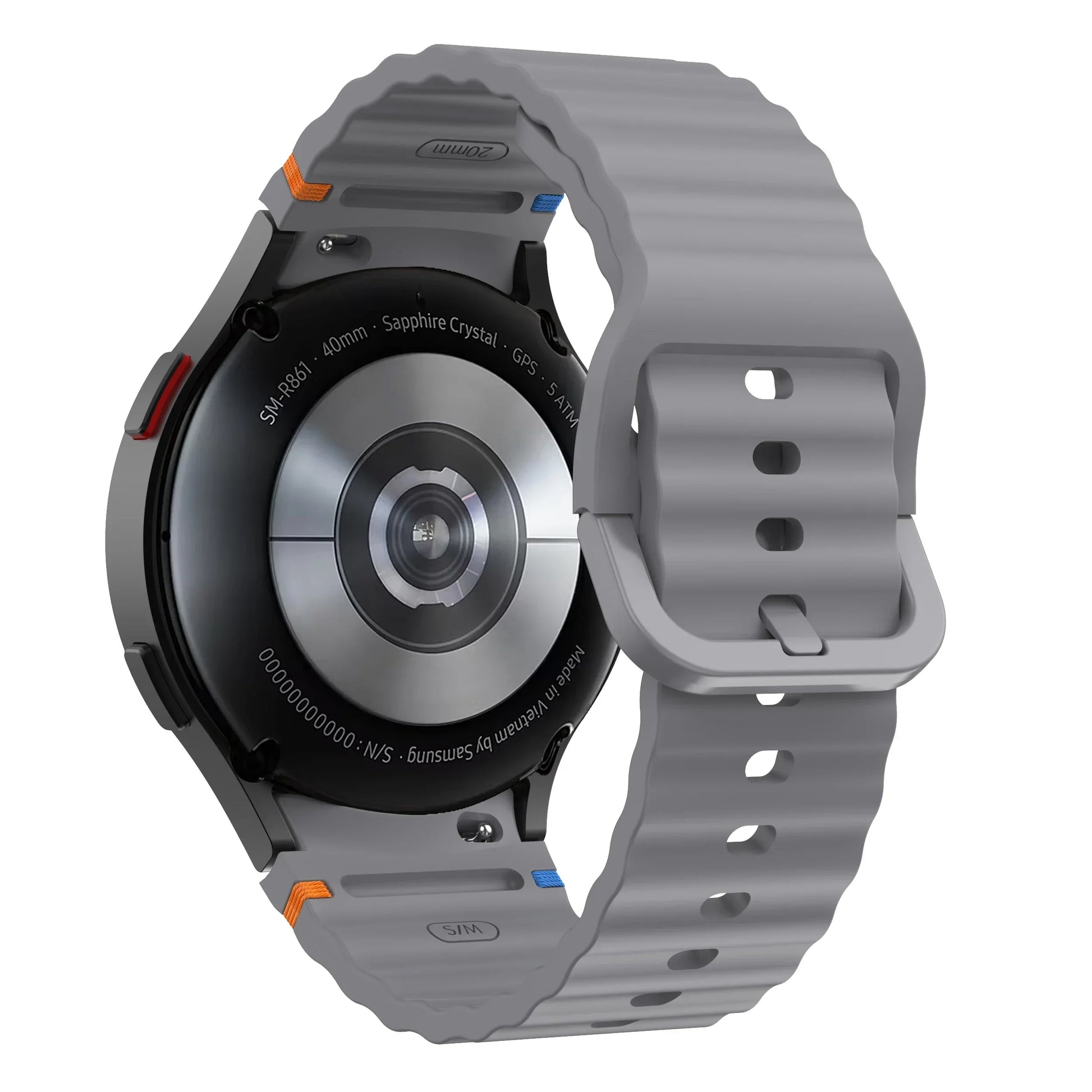 Original Silicone Band for Samsung Galaxy Watch 7 FE 6 4 Classic 5 Pro 44mm 40mm 43mm 47mm 45mm Bracelet Galaxy Watch6 7 Stra