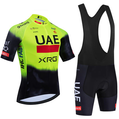 2026 New WHITE Cycling Jersey UAE Team Bike Jersey Shorts 10 Color Men Women Quick dry Ropa Ciclismo Pro Bicycle TShirt Cloth