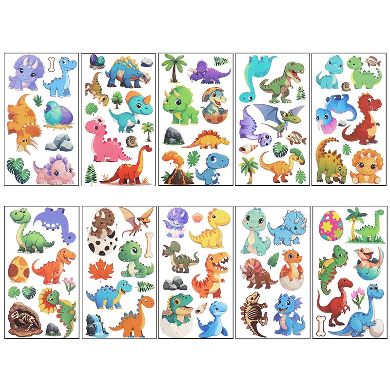 10pcs Soccer Temporary Tattoo Stickers Kids Boys Birthday Party Favors Sport Football Party Decoration Pinata Fillers Toy Gif