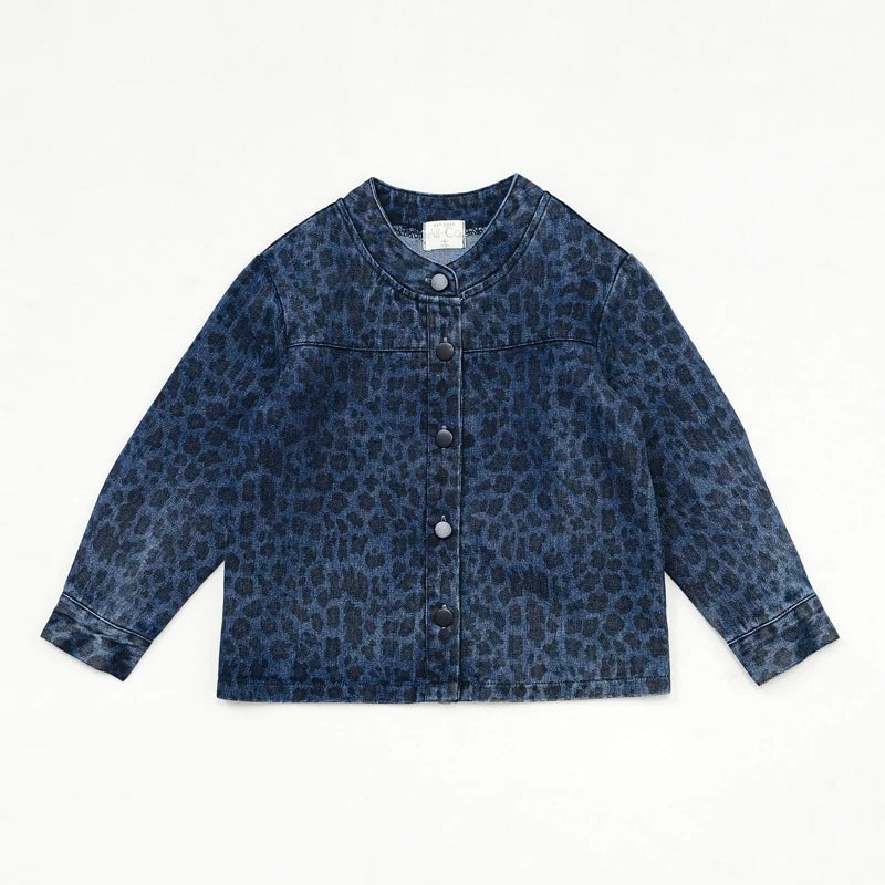 Ali Co AW26 denim leopard collection boys girls clothing dress skirt shirt vest and overalls