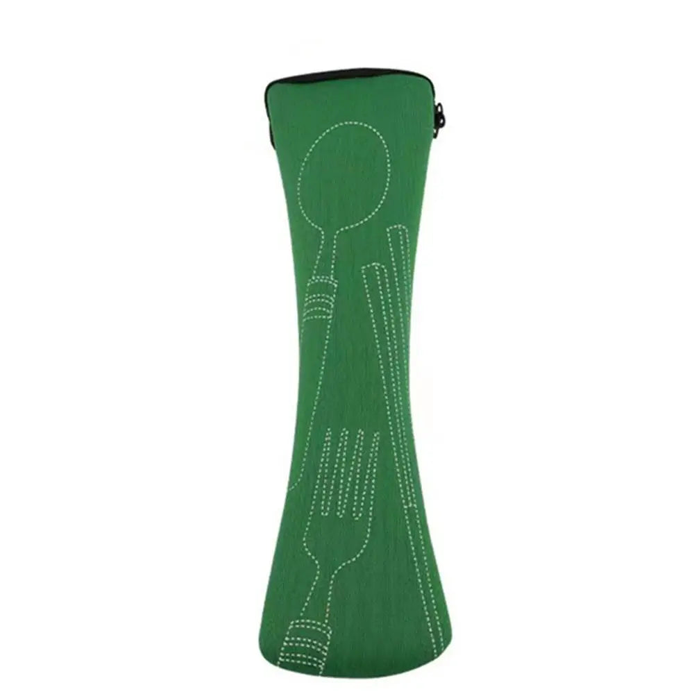 Travel Packaging Tableware Bag Picnic Portable Tableware Case Without Dinnerware Cutlery Bags Picnic Fork Spoon Storage Box -