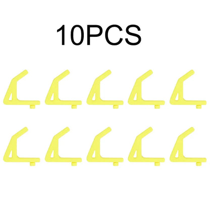 5-20pcs Universal Hooks For Shelving With 10.3mm Hole Spacing Storage Hooks Garage Auxiliary Hooks Shelf Fittings Support Hoo