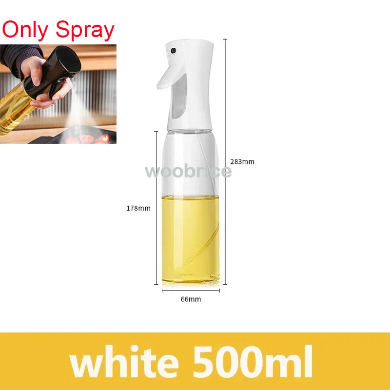 2in1 Kitchen Spray Oil Dispenser Oil Sprayer Polisher Or Only Brush Spray for Air Fryer Salad Grilling Roasting Cooking Kitch