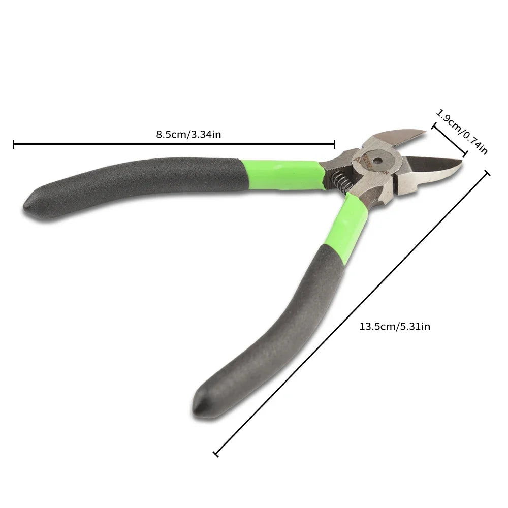 Baolian Industrial Grade Special Sharp Side Mouth Pliers,High Hardness Electrician Small Diagonal Pliers,Electrician Manual T