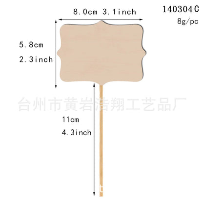 10PCS Fairy Wands Craft Kit Unfinished Wooden Princess Wands DIY Fun Party Supplies for Birthday Parties Gift Craft Activity 