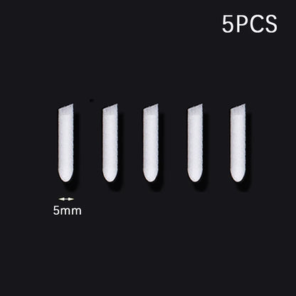 5pcs/lot Polyester Nibs for 3mm 5mm 6.5mm 8mm 10mm 30mm Barrels Tube Liquid Chalk Markers Paint Pen Accessories Replaceable N