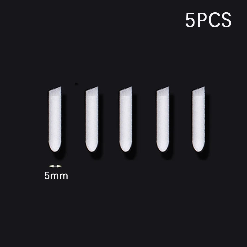5pcs/lot Polyester Nibs for 3mm 5mm 6.5mm 8mm 10mm 30mm Barrels Tube Liquid Chalk Markers Paint Pen Accessories Replaceable N