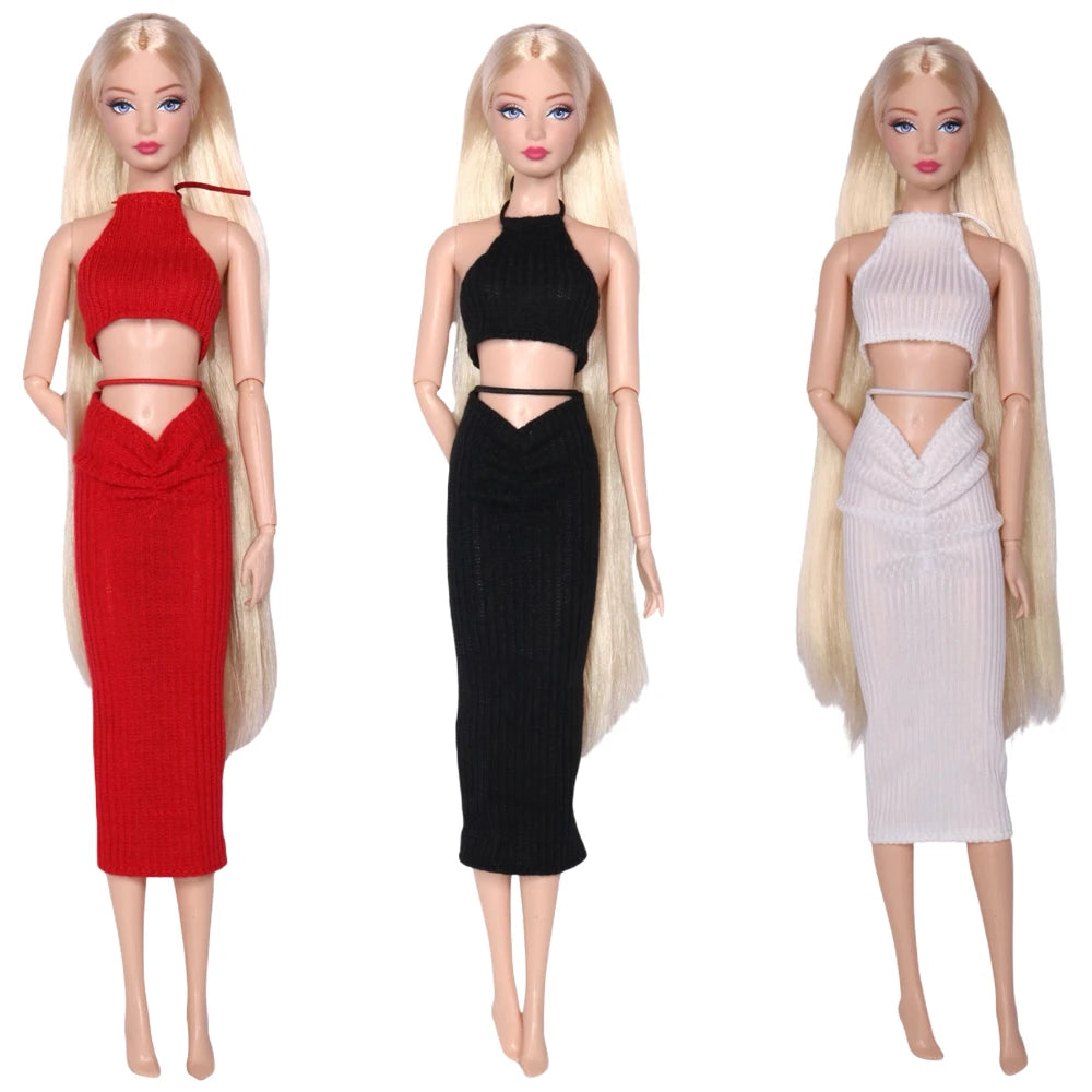 NK 29CM Doll Outfits For 11.5 Inch Doll Clothes Princess Doll Shoes For 1/6 Dolls Accessories Bar BI Doll Dress DIY Gift Toy 