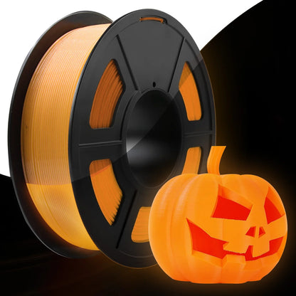 DIY Christmas Gift, 1.75mm PLA Luminous 3D Printer Filament, 200g(0.44L）Spool, Glow in the Dark, for Most FDM Printers - 200g