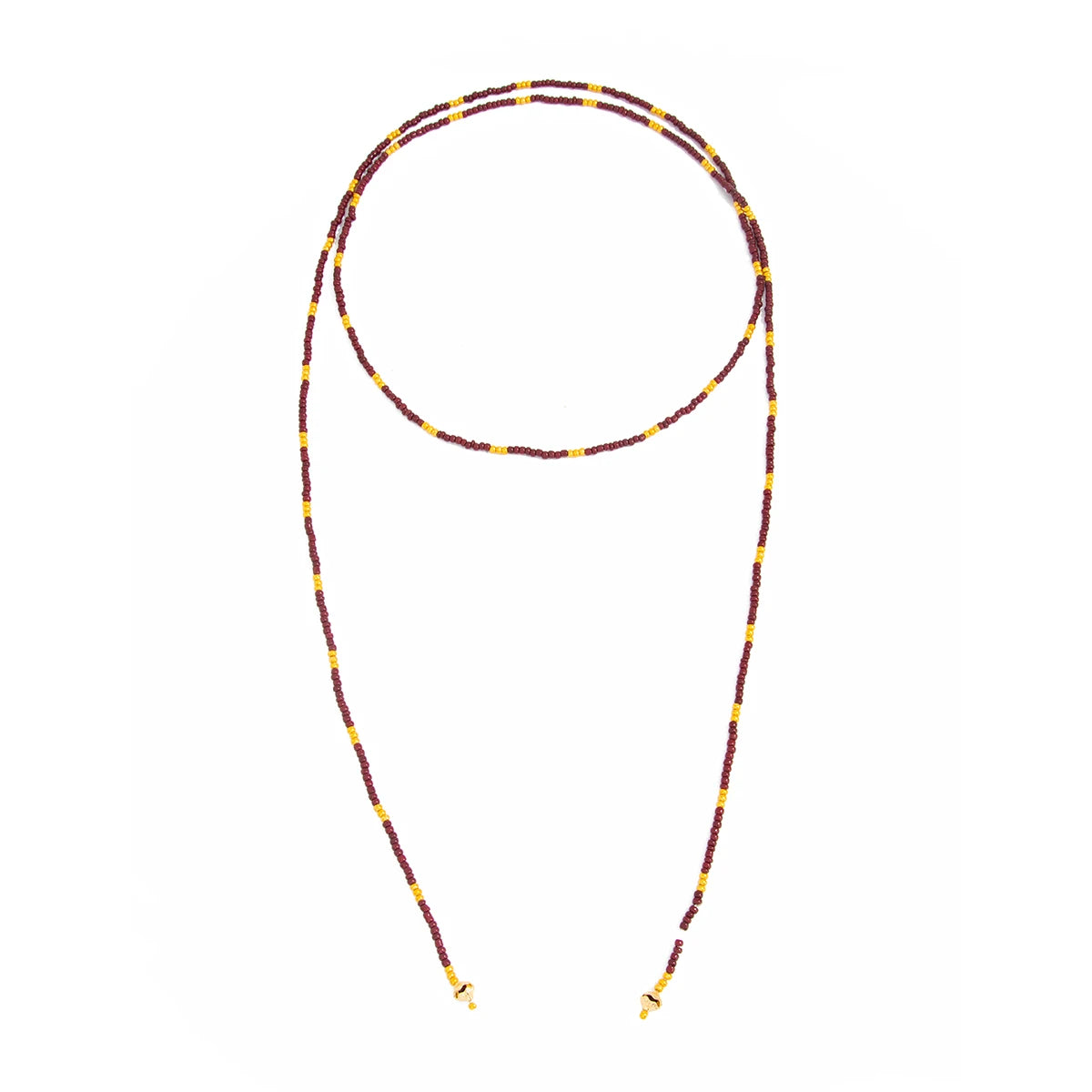 SHIXIN Vintage Seed Beads Chain Long Choker Necklace Women Stackable Adjustable Sweater Chain 2026 Fashion Jewelry Accessorie