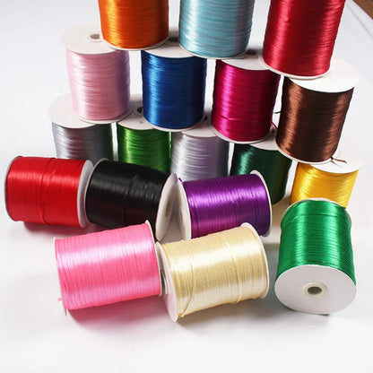 New (10meters/lot) 3mm Satin Ribbons For Craft Sewing Fabric Christmas Wedding Supplies Party Decoration Gift Wrap DIY Handma