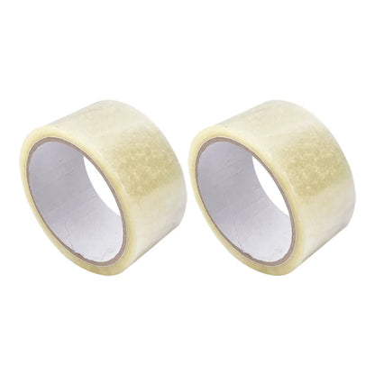 1800inch/Roll Transparent Tape Packaging Tools Office Packing Supplies Waterproof PP Material Durable Can Be Written As Marki