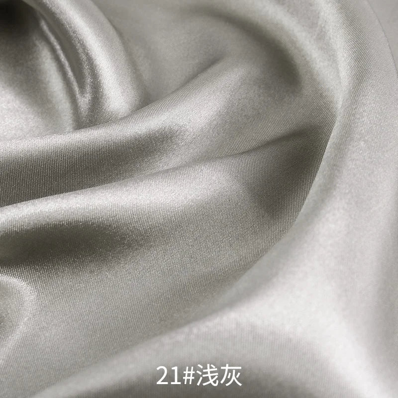 0.5m/1m/2m Satin Fabric Lining Soft and Shiny Silk-Like Material,for Clothing and Lining, Garments, DIY Craft, and Gift Wrapp